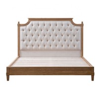 hand made distressed wooden king size sleeping bed designs furniture