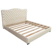 modern queen size bed tufted headboard full bed