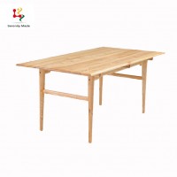 Stylish event furniture wooden frame big firm rectangle dining tables