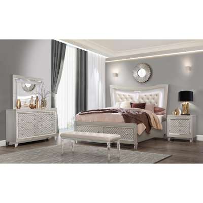 Modern Contemporary Good Quality Bedroom Set Model Paris