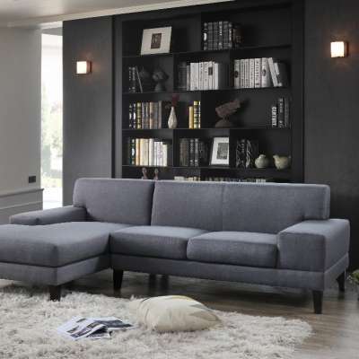 Living Room Furniture Fabric L Shape Sofa Model ESF5003